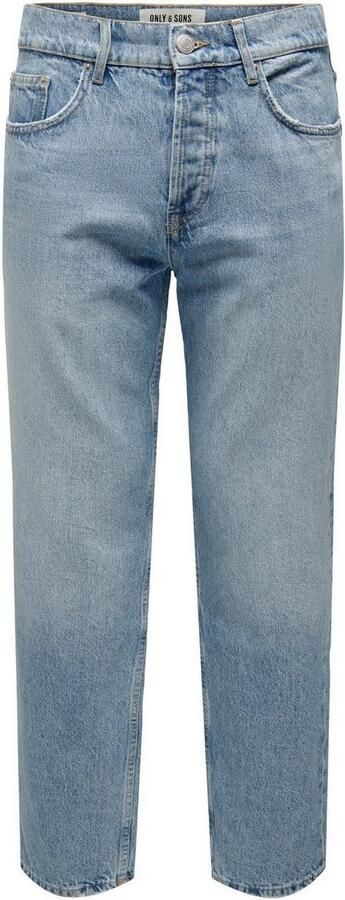ONLY & SONS Regular fit jeans ONSEDGE STRAIGHT BROMO 0017 DOT DNM NOOS - Foto 13