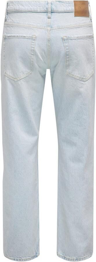 ONLY & SONS Regular fit jeans ONSEDGE STRAIGHT BROMO 0017 DOT DNM NOOS - Foto 8