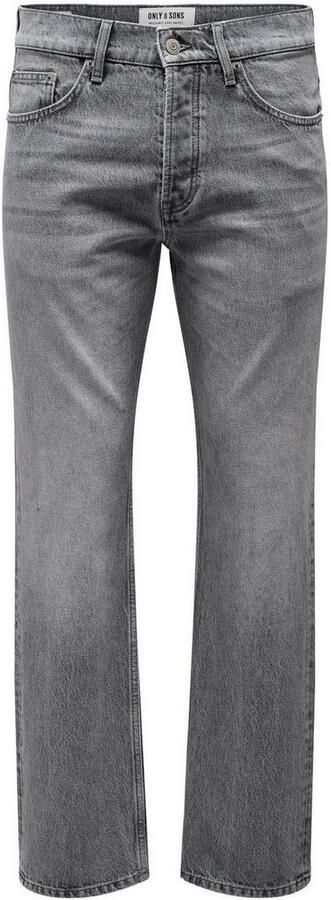 ONLY & SONS Regular fit jeans ONSEDGE STRAIGHT BROMO 0017 DOT DNM NOOS - Foto 8