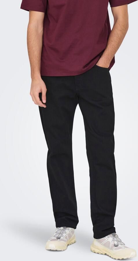 ONLY & SONS Regular fit jeans ONSEDGE STRAIGHT BROMO 0017 DOT DNM NOOS - Foto 6