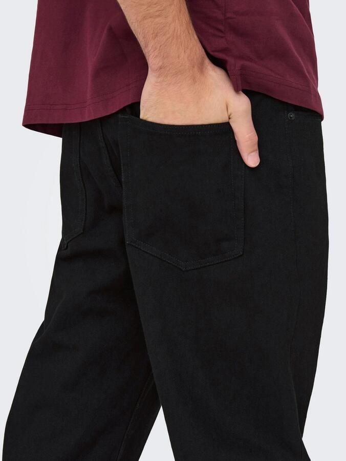 ONLY & SONS Regular fit jeans ONSEDGE STRAIGHT BROMO 0017 DOT DNM NOOS - Foto 2