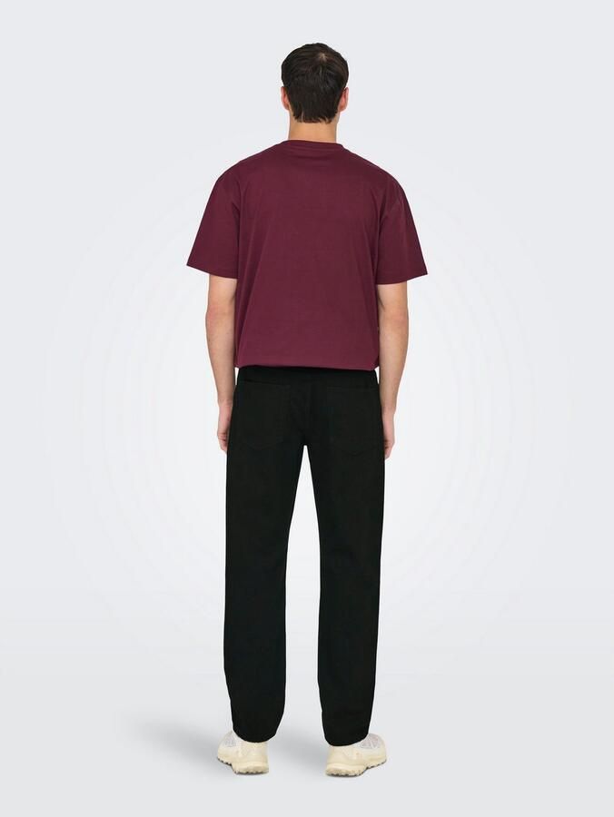 ONLY & SONS Regular fit jeans ONSEDGE STRAIGHT BROMO 0017 DOT DNM NOOS - Foto 3