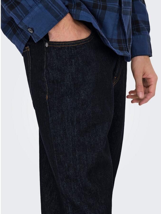 ONLY & SONS Regular fit jeans ONSEDGE STRAIGHT BROMO 0017 DOT DNM NOOS