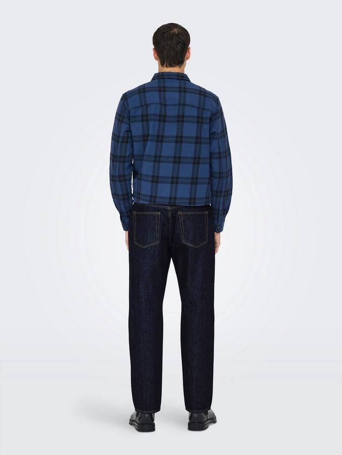 ONLY & SONS Regular fit jeans ONSEDGE STRAIGHT BROMO 0017 DOT DNM NOOS - Foto 3