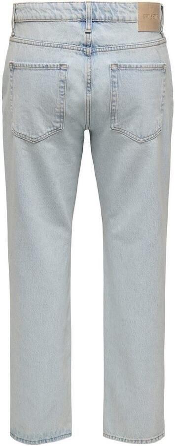 ONLY & SONS Regular fit jeans ONSEDGE STRAIGHT BROMO 0017 DOT DNM NOOS - Foto 6