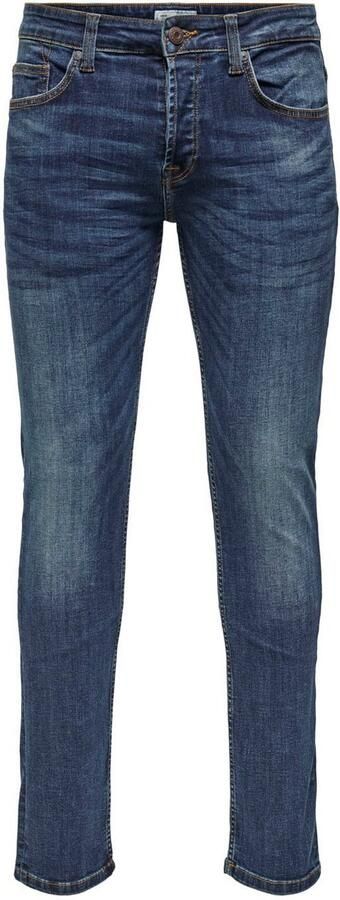 Only & Sons Skinny Jeans Only & Sons ONSWEFT LIFE MED BLUE 5076 - Foto 6