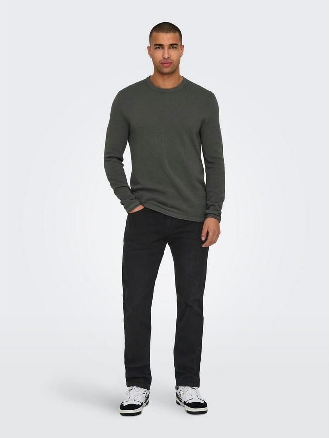 ONLY & SONS Regular fit jeans ONSWEFT REGULAR MAT DNM NOOS - Foto 6