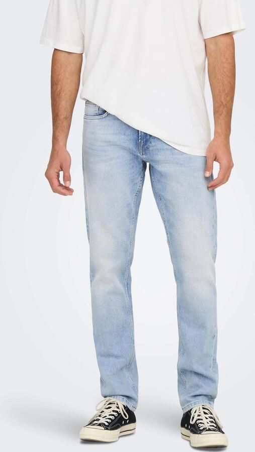 ONLY & SONS regular fit jeans ONSWEFT light blue denim - Foto 10