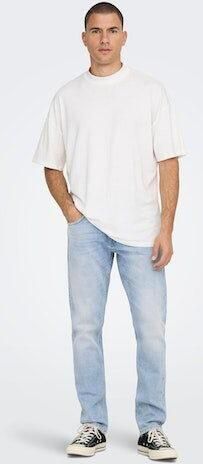 ONLY & SONS regular fit jeans ONSWEFT light blue denim - Foto 9