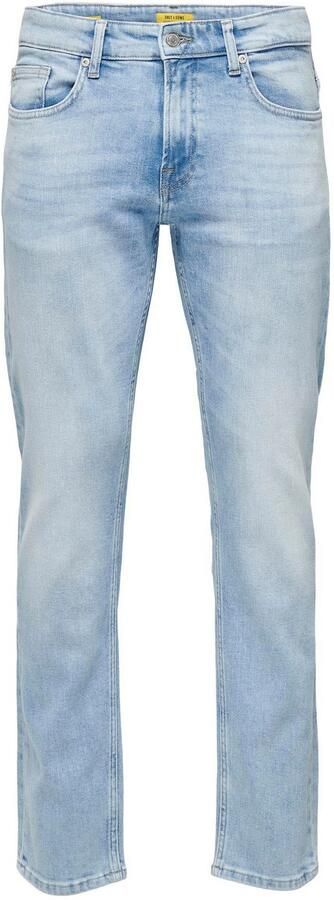 ONLY & SONS regular fit jeans ONSWEFT light blue denim - Foto 6