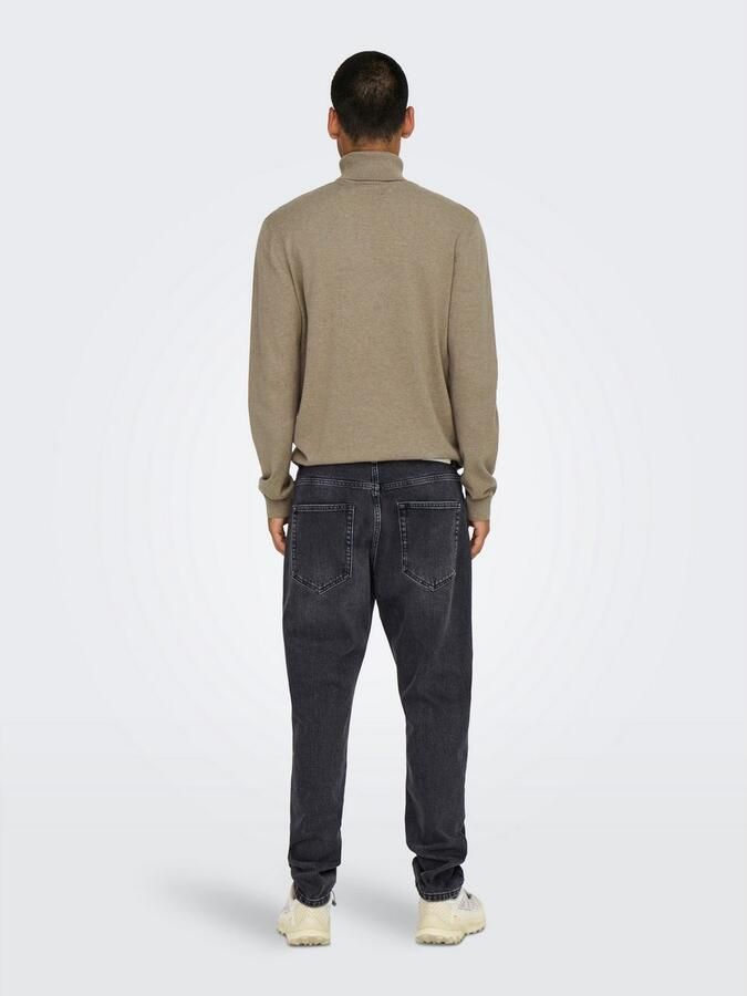 ONLY & SONS Relax fit jeans ONSYOKE TAPERED WB 7850 DOT DNM NOOS - Foto 6