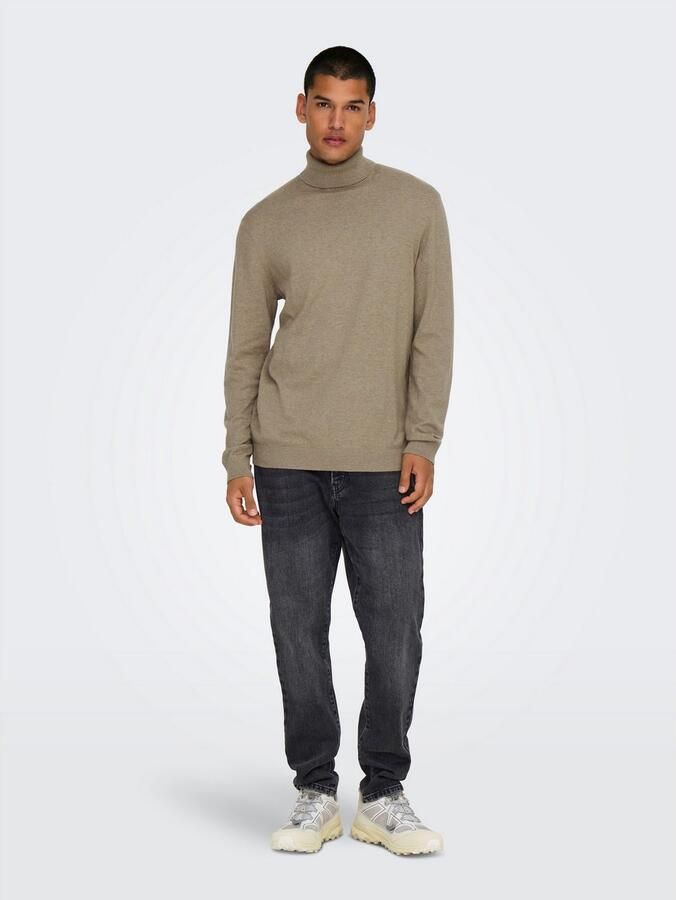 ONLY & SONS Relax fit jeans ONSYOKE TAPERED WB 7850 DOT DNM NOOS - Foto 5