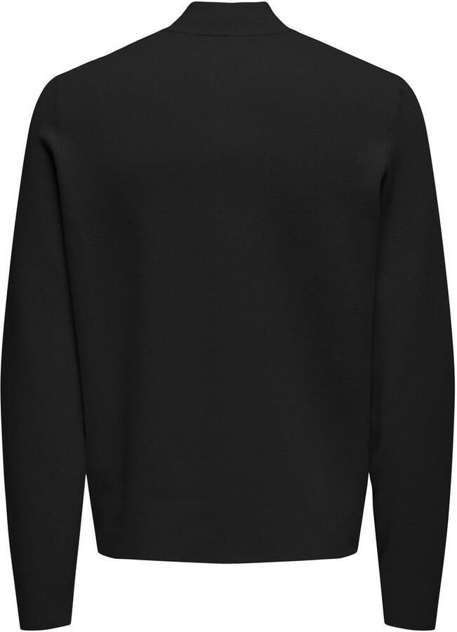 ONLY & SONS Schipperstrui ONSCOOPER REG 12 HALF ZIP HIGH NECK KNIT - Foto 5