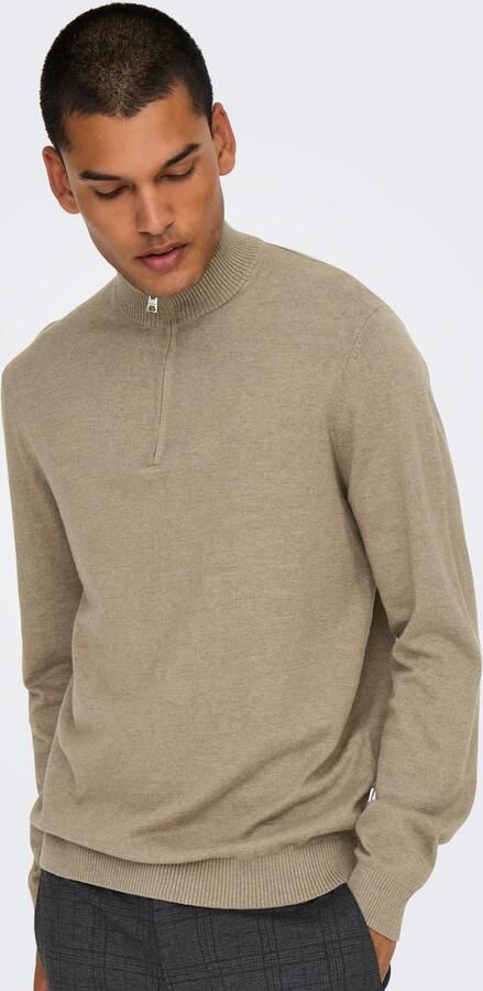 Only & Sons Regular fit schipperstrui van een mix van katoen en viscose model 'LOUI' - Foto 6