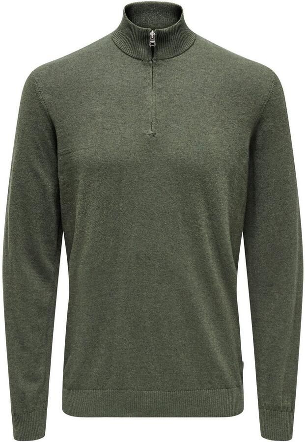 Only & Sons Regular fit schipperstrui van een mix van katoen en viscose model 'LOUI' - Foto 5