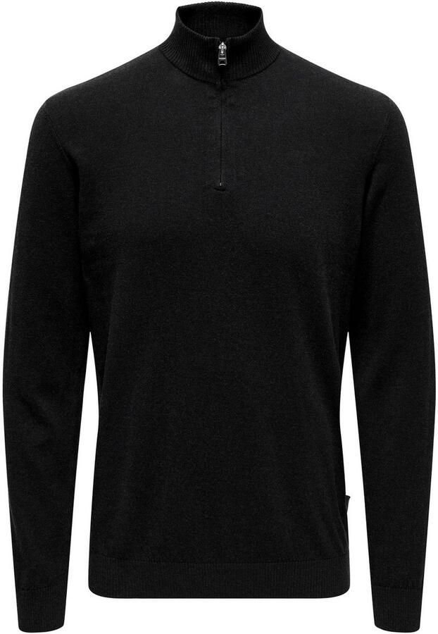 Only & Sons Regular fit schipperstrui van een mix van katoen en viscose model 'LOUI' - Foto 5