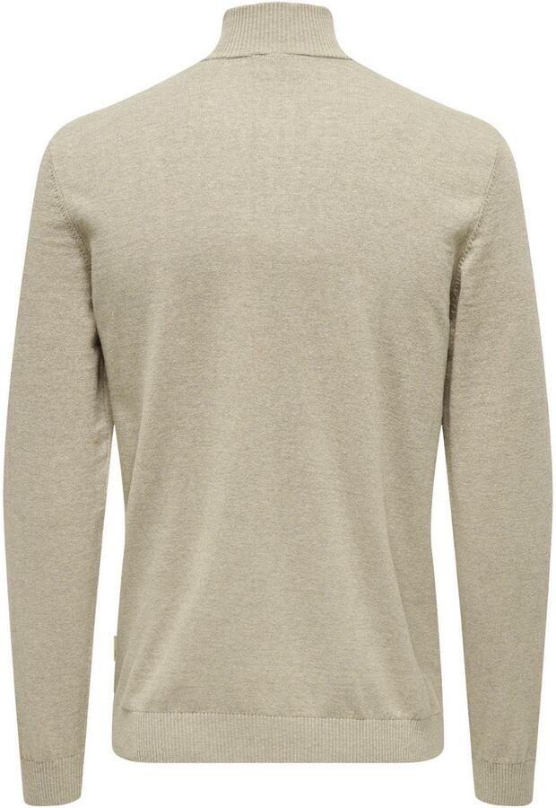 Only & Sons Regular fit schipperstrui van een mix van katoen en viscose model 'LOUI' - Foto 4