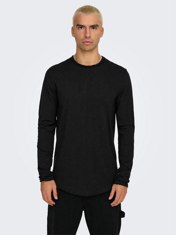 ONLY & SONS Shirt met lange mouwen ONSBENNE LONGY LS TEE VD - Foto 4