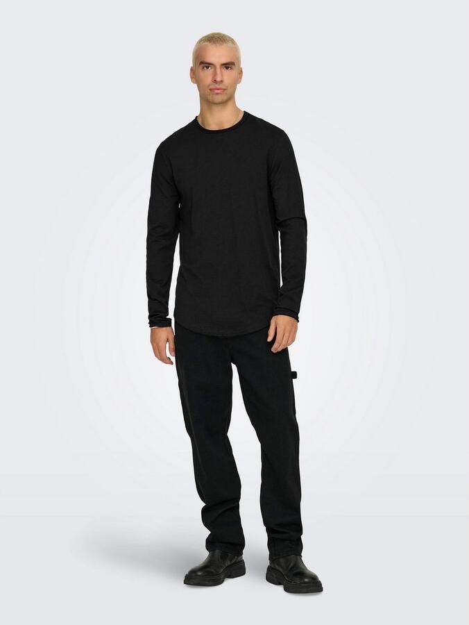 ONLY & SONS Shirt met lange mouwen ONSBENNE LONGY LS TEE VD - Foto 2