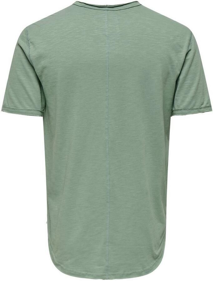 ONLY & SONS Shirt met ronde hals ONSBENNE LONGY SS TEE NF 7822 NOOS - Foto 4