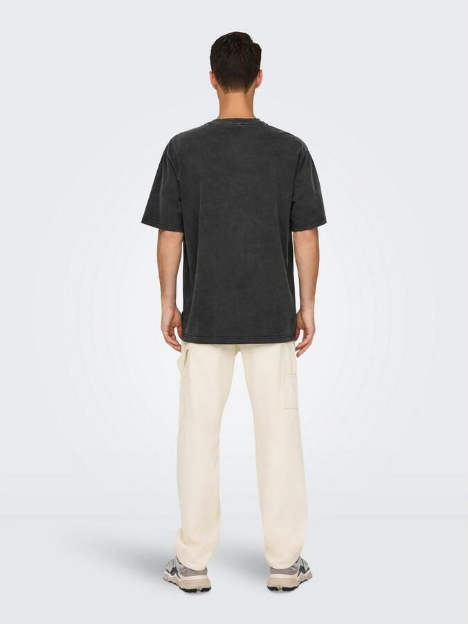 ONLY & SONS Shirt met ronde hals ONSDISTRESS RLX SS TEE - Foto 5