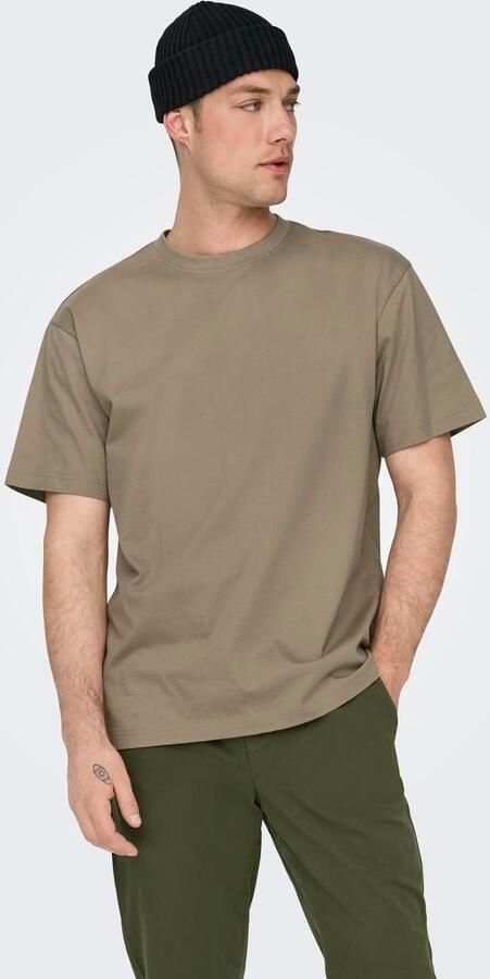 ONLY & SONS Shirt met ronde hals ONSFRED RLX SS TEE - Foto 6