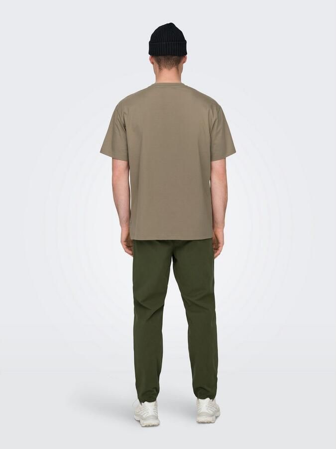 ONLY & SONS Shirt met ronde hals ONSFRED RLX SS TEE - Foto 5
