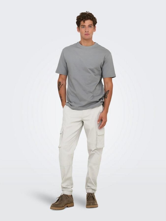 ONLY & SONS Shirt met ronde hals ONSFRED RLX SS TEE - Foto 4