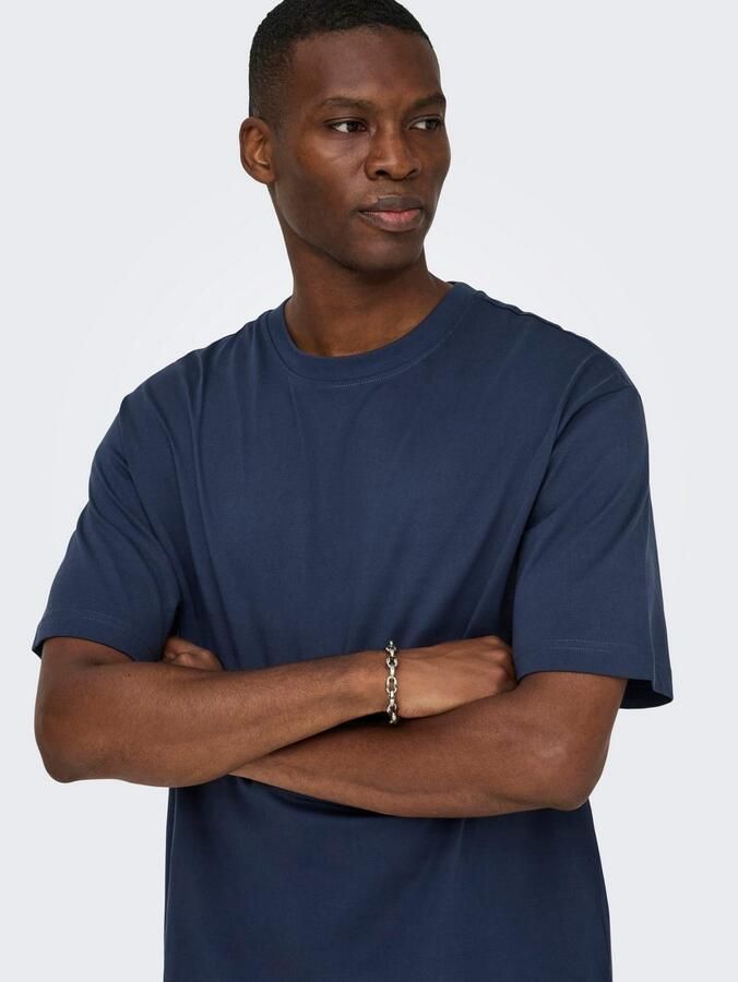 ONLY & SONS Shirt met ronde hals ONSFRED RLX SS TEE - Foto 3