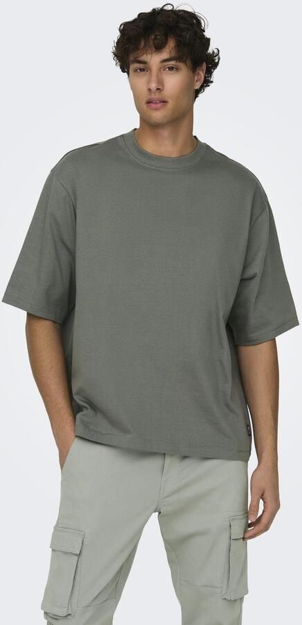 Only & Sons Oversized T-shirt met ronde hals model 'MILLENIUM' - Foto 7