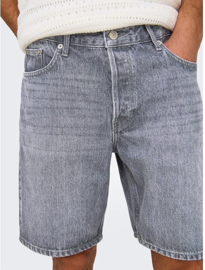 ONLY & SONS Short ONSEDGE MG 2042 AZG DNM SHORTS - Foto 3