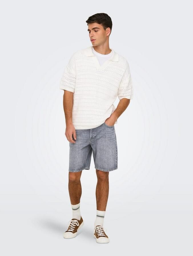 ONLY & SONS Short ONSEDGE MG 2042 AZG DNM SHORTS - Foto 4