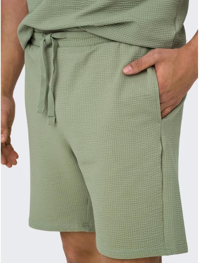 ONLY & SONS Short ONSKIAN LIFE REG SEERSUCKER SHORTS NOOS - Foto 2