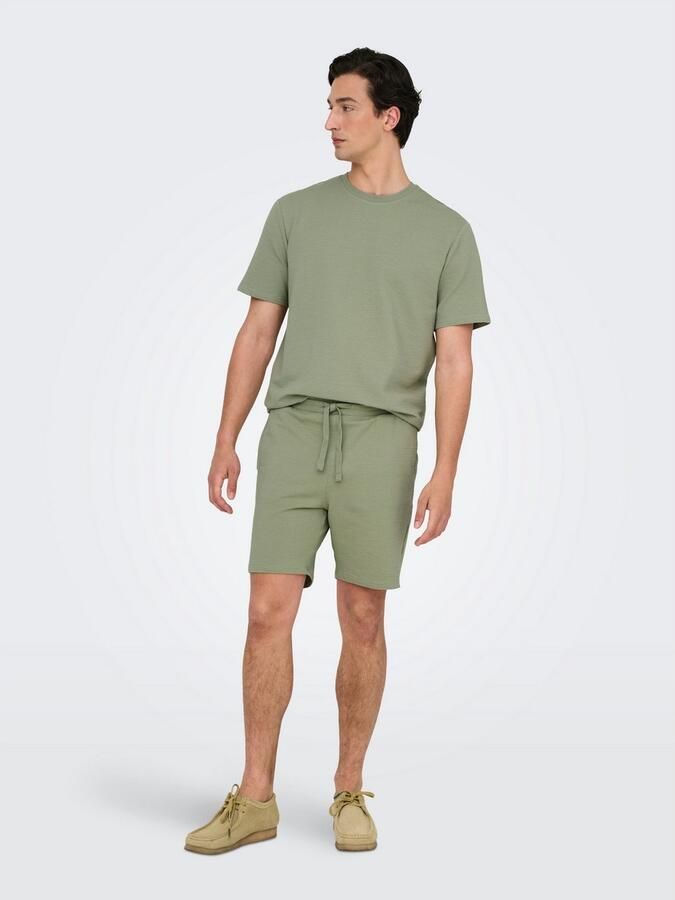 ONLY & SONS Short ONSKIAN LIFE REG SEERSUCKER SHORTS NOOS - Foto 4