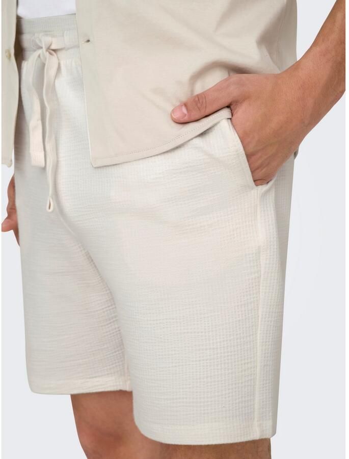 ONLY & SONS Short ONSKIAN LIFE REG SEERSUCKER SHORTS NOOS - Foto 3