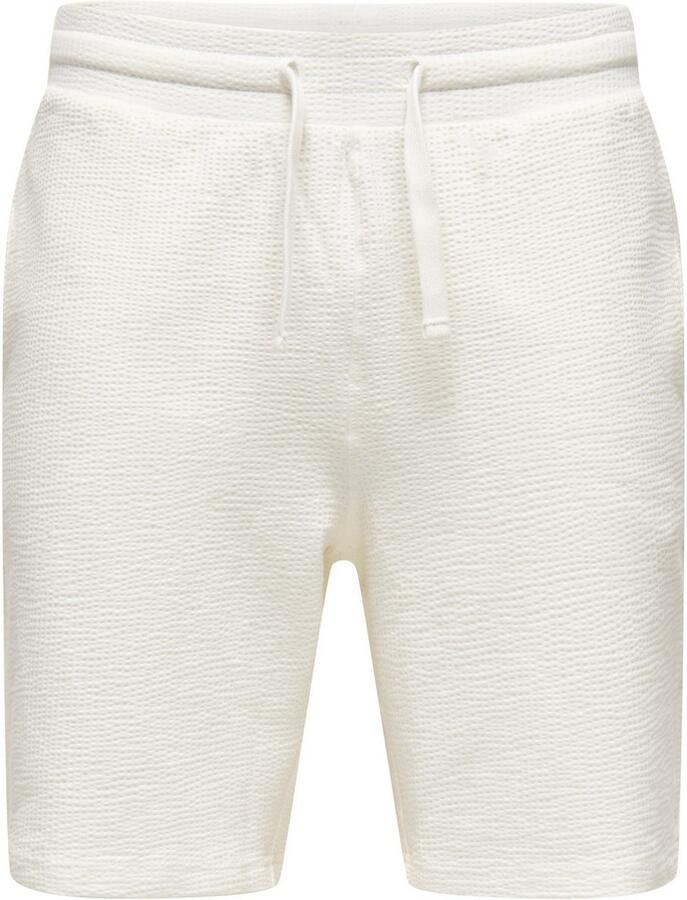 ONLY & SONS Short ONSKIAN LIFE REG SEERSUCKER SHORTS NOOS