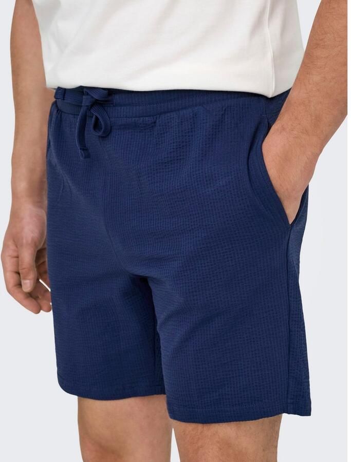 ONLY & SONS Short ONSKIAN LIFE REG SEERSUCKER SHORTS NOOS - Foto 2