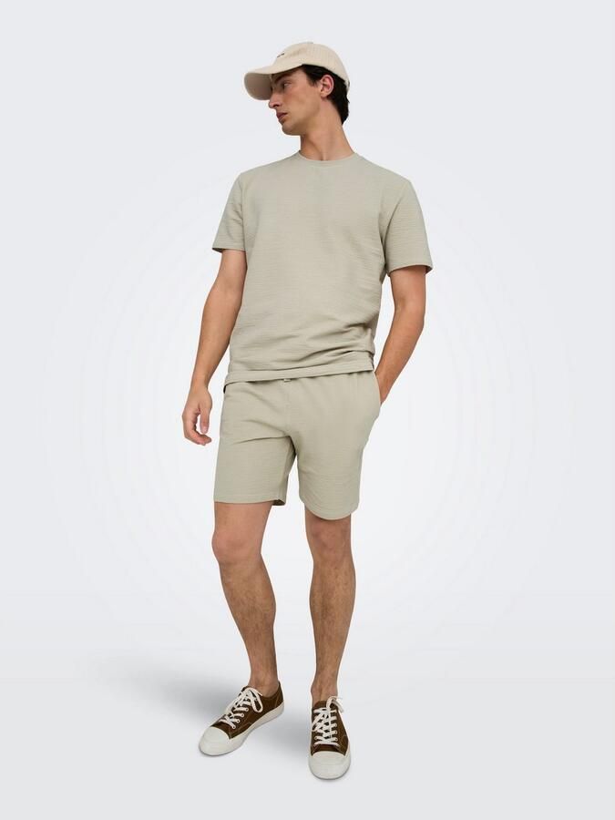 ONLY & SONS Short ONSKIAN LIFE REG SEERSUCKER SHORTS NOOS - Foto 5
