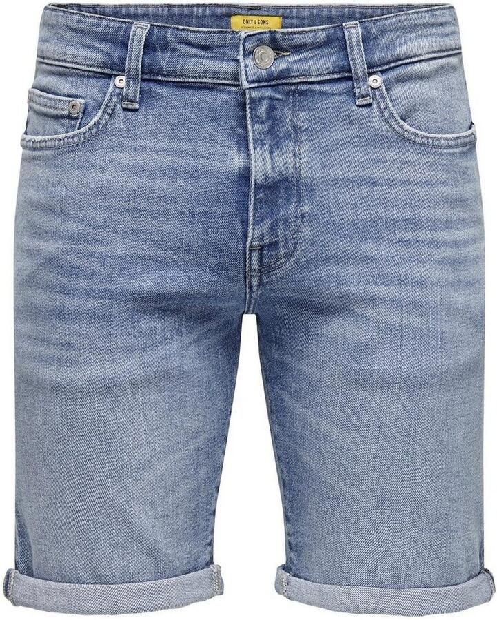 Only & Sons Korte regular fit jeans in 5-pocketmodel model 'PLY' - Foto 6