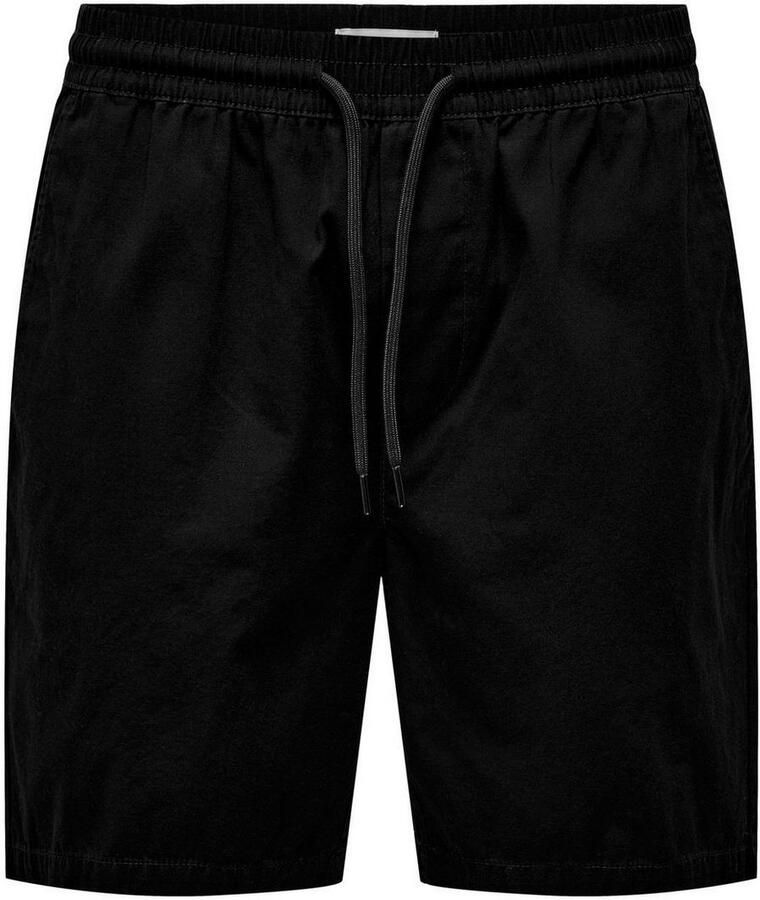 Only & Sons Sweatshorts met steekzakken opzij model 'LINUS'