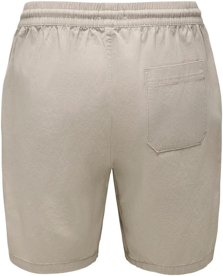 Only & Sons Sweatshorts met steekzakken opzij model 'LINUS'