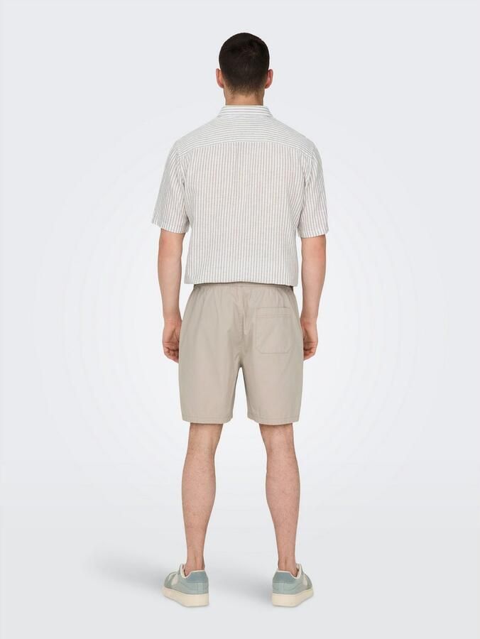 Only & Sons Sweatshorts met steekzakken opzij model 'LINUS' - Foto 4