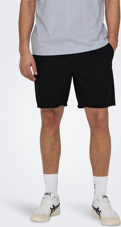 Only & Sons Sweatshorts met steekzakken opzij model 'LINUS' - Foto 4
