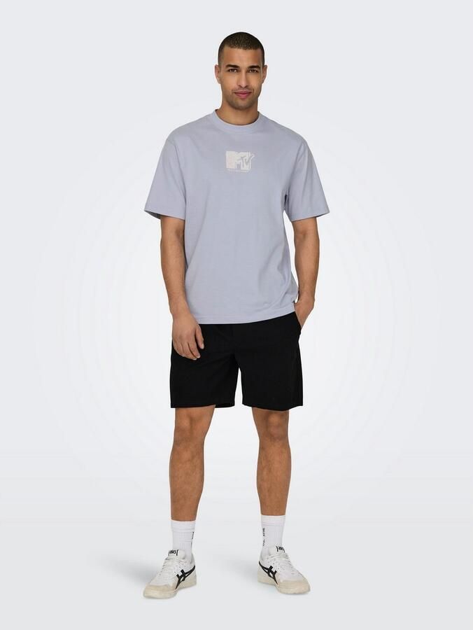 Only & Sons Sweatshorts met steekzakken opzij model 'LINUS' - Foto 2