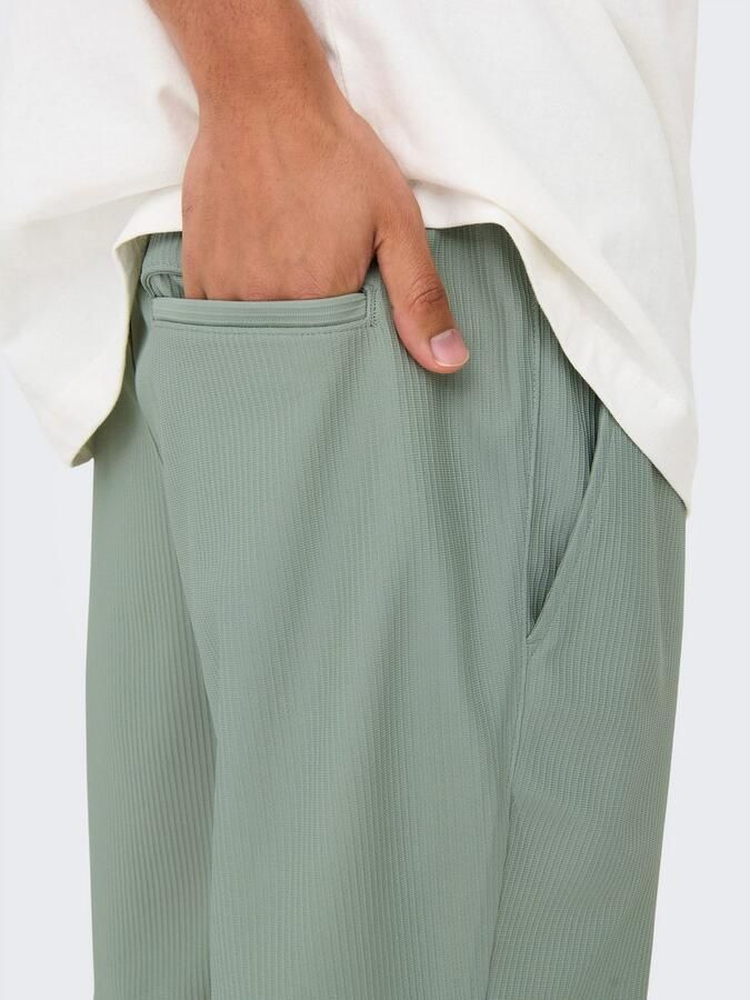 ONLY & SONS Short ONSTEL LIFE PLIZZE SHORTS NOOS - Foto 6