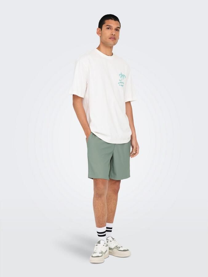 ONLY & SONS Short ONSTEL LIFE PLIZZE SHORTS NOOS - Foto 5