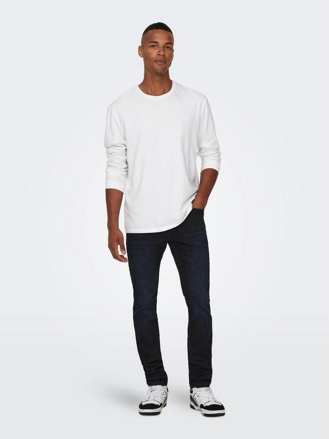 Only & Sons Slim fit jeans in 5-pocketmodel model 'LOOM' - Foto 5