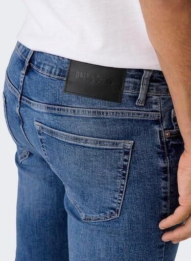 Only & Sons Slim fit jeans in 5-pocketmodel model 'LOOM' - Foto 7