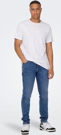 Only & Sons Slim fit jeans in 5-pocketmodel model 'LOOM' - Foto 8