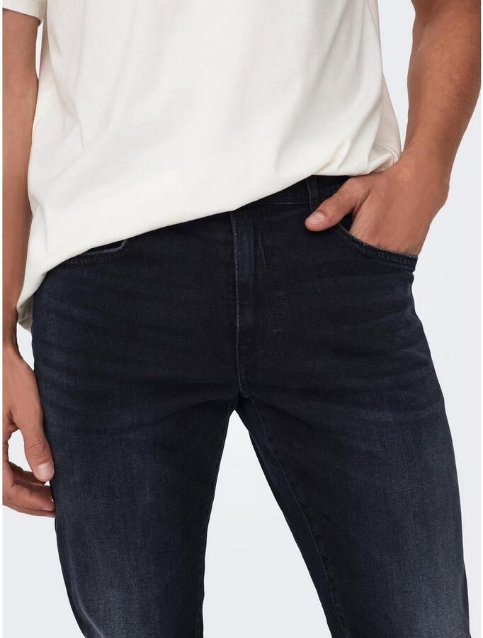 Only & Sons Slim fit jeans in 5-pocketmodel model 'LOOM' - Foto 3